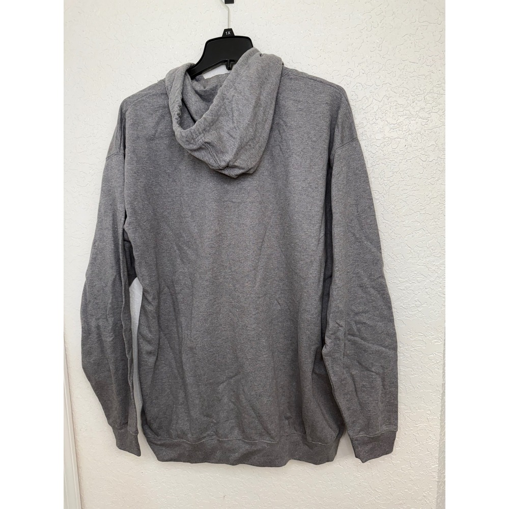 City Winery Wine Barrel Logo Hoodie Pullover Sweatshirt Gray Adult 2XL NWT - Picture 2 of 4